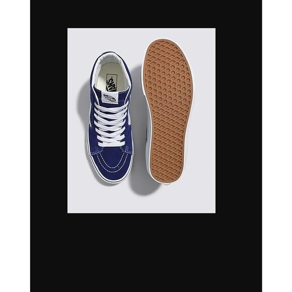 VANS Sk8- High Beacon Blue Size 4 mens / 5.5womens